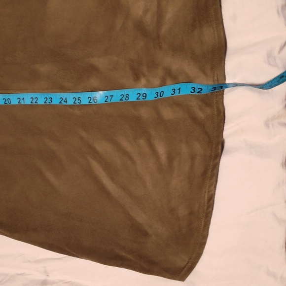 Woman's Olive Green Dress Size:Med by   Mi ami Poly/Spandex blend - Picture 5 of 11